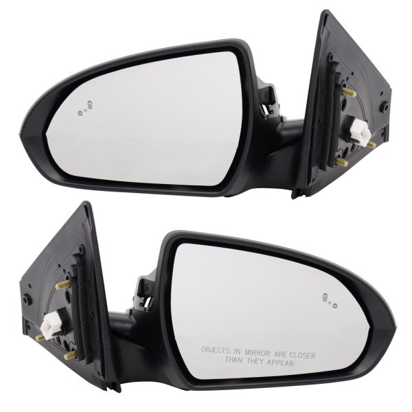 TRQ® - Driver and Passenger Side Power View Mirror Set