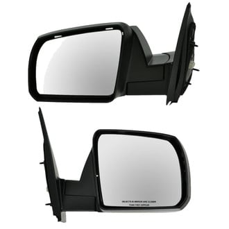 TRQ® - Driver and Passenger Side Power View Mirror Set (Non-Heated, Foldaway)