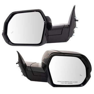 TRQ® - Side View Mirror Set