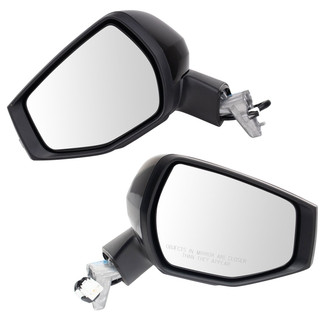 TRQ® - Driver and Passenger Side View Mirror Set
