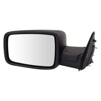 TRQ® - Driver Side Manual View Mirror (Non-Heated, Foldaway)