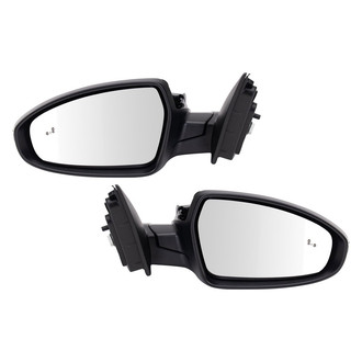 TRQ® - Power Heated Manual-Foldaway Side View Mirror