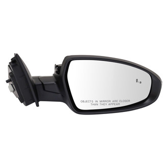 TRQ® - Passenger Side Power View Mirror (Heated, Foldaway)