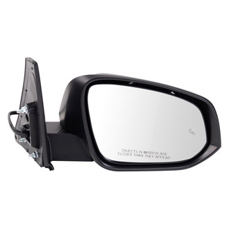 TRQ® - Passenger Side Power View Mirror (Non-Heated, Foldaway)