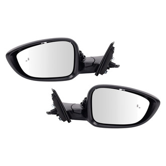 TRQ® - Power Heated Manual-Foldaway Side View Mirror