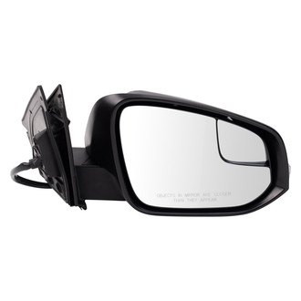 TRQ® - Passenger Side Power View Mirror (Non-Heated, Foldaway)