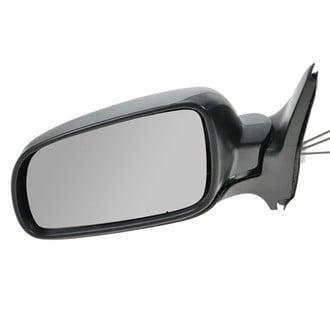 TRQ® - Driver Side Manual Remote View Mirror (Non-Heated, Foldaway)