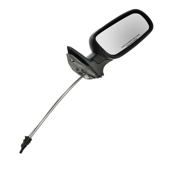 TRQ® - Passenger Side Manual Remote View Mirror (Non-Heated, Foldaway)