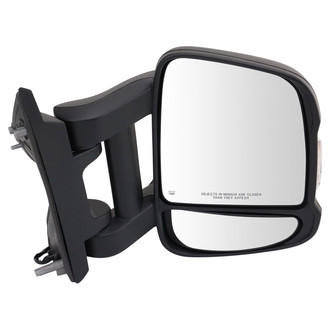 TRQ® - Passenger Side Power View Mirror (Heated, Foldaway)