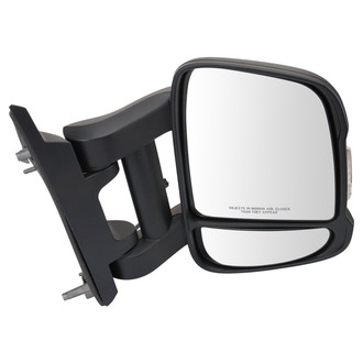 TRQ® - Passenger Side Power View Mirror (Non-Heated, Foldaway)