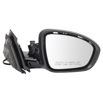 TRQ® - Passenger Side Power View Mirror (Non-Heated, Foldaway)