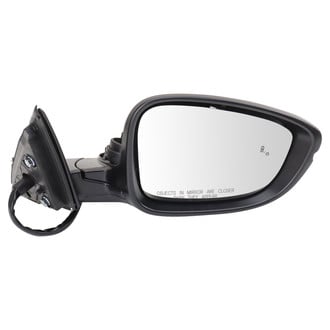 TRQ® - Power Manual-Foldaway Side View Mirror