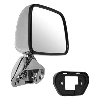 TRQ® - Passenger Side Manual View Mirror (Non-Heated, Foldaway)