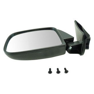 TRQ® - Driver Side Manual View Mirror (Non-Heated, Foldaway)