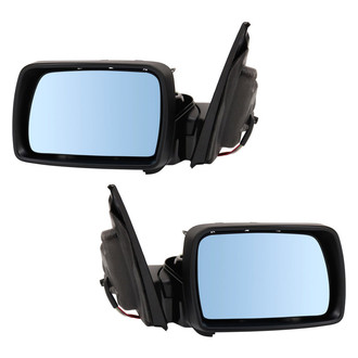TRQ® - Power Heated Manual-Foldaway Side View Mirror