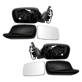 TRQ® - Power Heated Manual-Foldaway Side View Mirror