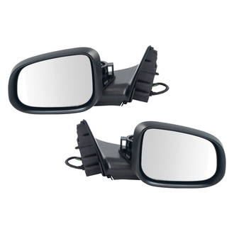 TRQ® - Power Heated Manual-Foldaway Side View Mirror