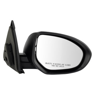 TRQ® - Passenger Side Power View Mirror (Non-Heated, Foldaway)