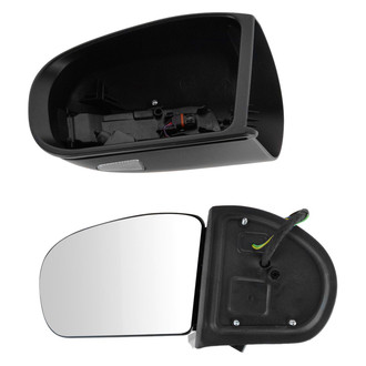 TRQ® - Driver Side Power View Mirror (Heated, Foldaway)