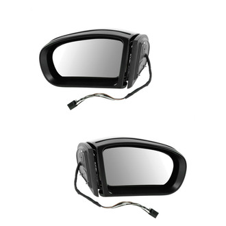 TRQ® - Power Heated Manual-Foldaway Side View Mirror