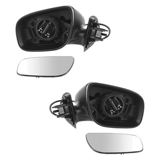 TRQ® - Power Heated Manual-Foldaway Side View Mirror