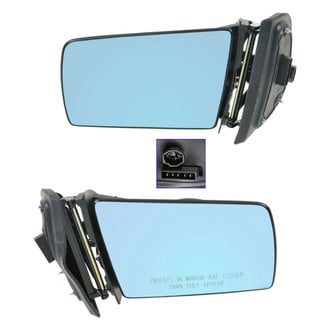 TRQ® - Driver and Passenger Side Power View Mirror Set (Heated, Foldaway)
