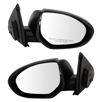 TRQ® MRA57436 - Driver and Passenger Side Power View Mirror Set (Heated, Foldaway)