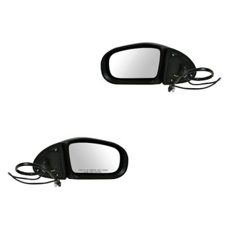 TRQ® - Power Heated Power-Foldaway Side View Mirror Set