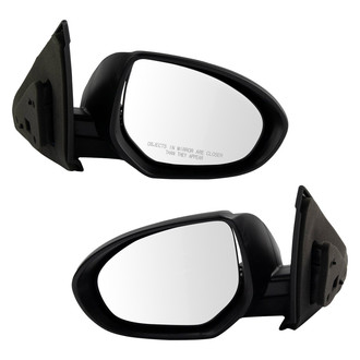 TRQ® - Driver and Passenger Side Power View Mirror Set (Non-Heated, Foldaway)