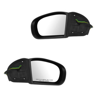 TRQ® - Power Heated Power-Foldaway Side View Mirror Set