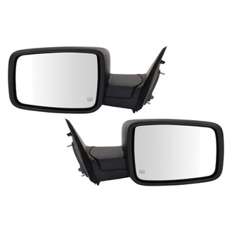 TRQ® - Power Heated Manual-Foldaway Side View Mirror