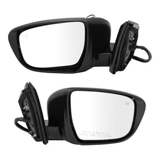 TRQ® MRA64137 - Driver and Passenger Side Power View Mirror Set (Heated, Foldaway)