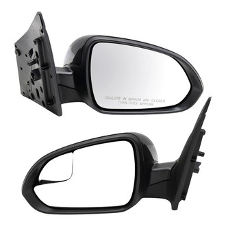 TRQ® - Driver and Passenger Side Power View Mirror Set (Heated, Foldaway)