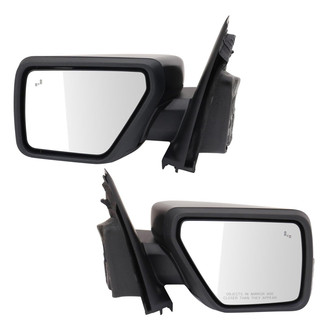 TRQ® - Power Heated Power-Foldaway Side View Mirror Set