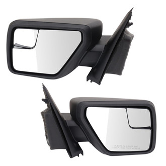 TRQ® - Manual Side View Mirror Set