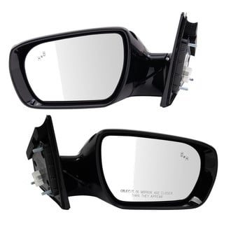 TRQ® - Driver and Passenger Side Power View Mirror Set (Heated, Foldaway)