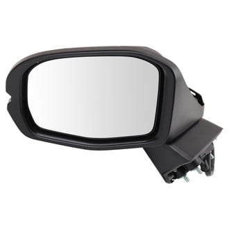 TRQ® - Power Heated Manual-Foldaway Side View Mirror