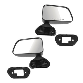 TRQ® - Manual Side View Mirror Set