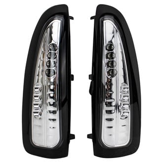 TRQ® - Driver and Passenger Side View Mirror Turn Signal Set