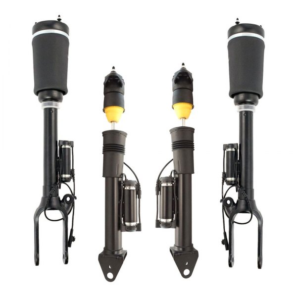 TRQ® - Front and Rear Air Suspension Strut Set