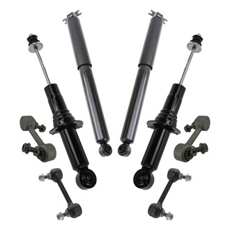 TRQ® - Front and Rear Shock Absorber and Suspension Kit