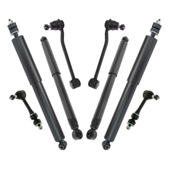 TRQ® - Front and Rear Shock Absorber and Suspension Kit
