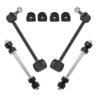 TRQ® - Front and Rear Sway Bar Link and Suspension Kit