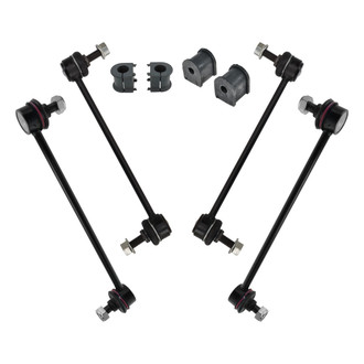 TRQ® - Front and Rear Sway Bar Link and Suspension Kit