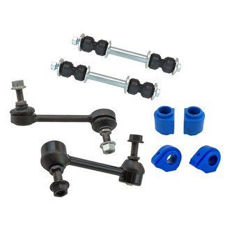 TRQ® - Front and Rear Sway Bar Link and Suspension Kit