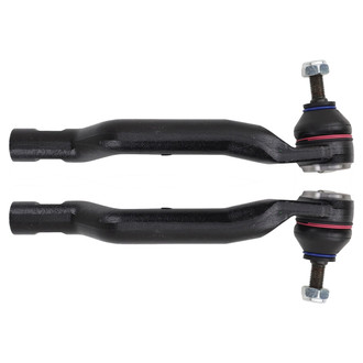 TRQ® - Front Driver and Passenger Side Steering Tie Rod End Kit