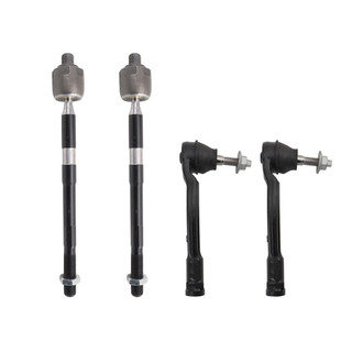 TRQ® - Front Driver and Passenger Side Steering Tie Rod End Kit
