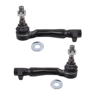 TRQ® - Front Driver and Passenger Side Outer Steering Tie Rod End Kit