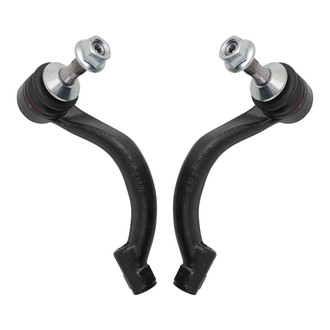 TRQ® - Front Driver and Passenger Side Steering Tie Rod End Kit