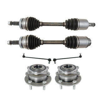 TRQ® - Front Axle Shaft and Suspension Kit